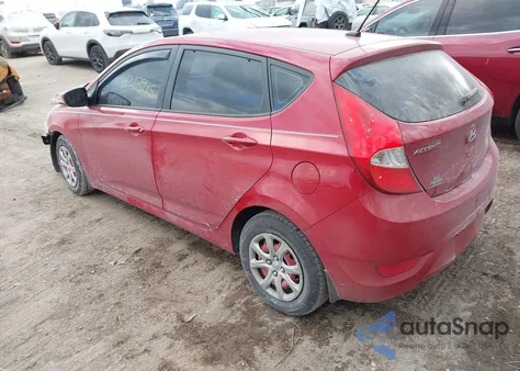 2013 Hyundai Accent Gs из США, поврежденный, VIN KMHCT5AE3DU089567